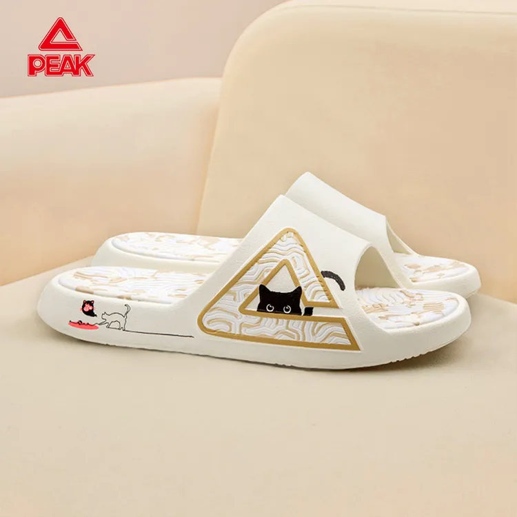 Peak/匹克态极运动拖鞋招财猫ins潮流爆款通勤耐磨增高户外凉拖