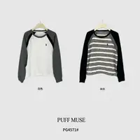 鑫燃KIKI 韩系刺绣长袖上衣 4571 PF