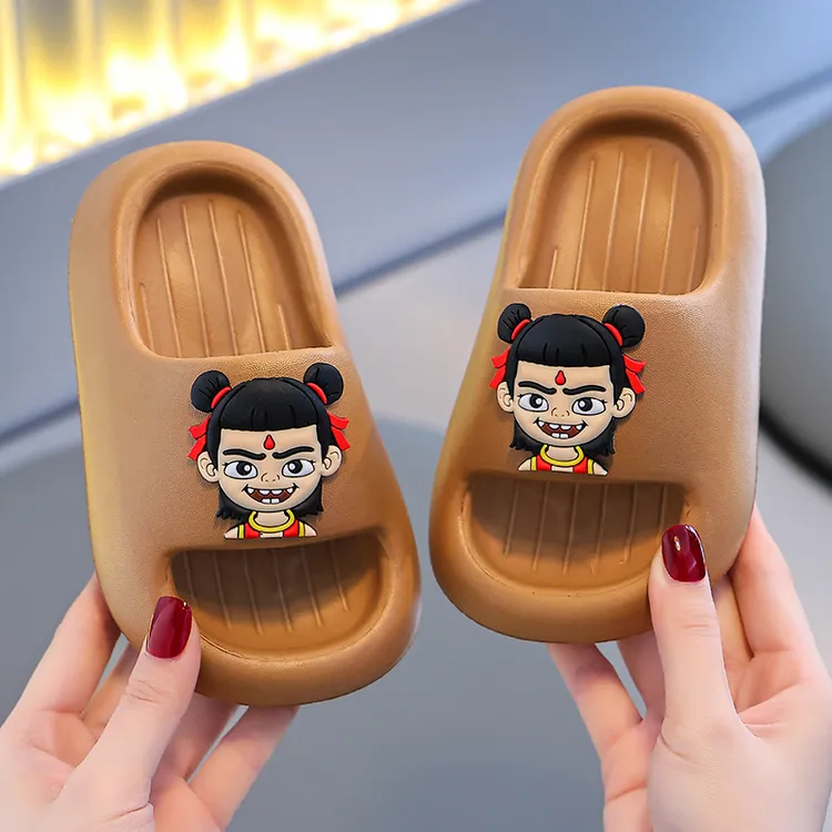 哪吒儿童EVA拖鞋男童女童夏季新款洗澡室内浴室宝宝居家防滑