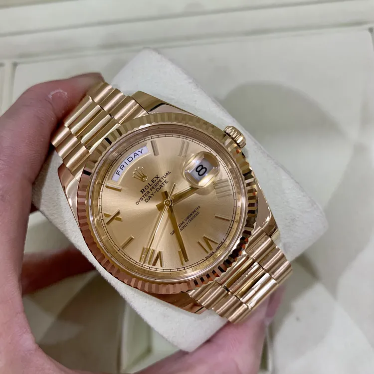 99新 Rolex/劳力士 M228238-0006 黄罗马保卡 17年2月26日