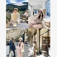AMYSURE FUR【千山慕雪】韩系智女穿搭！秋季新款毛毛马甲外套#58035