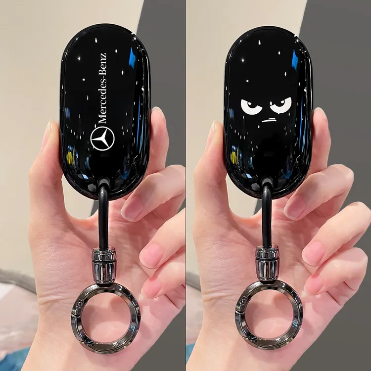 奔驰钥匙套c260l高级e级e300l车a200l glc gla glb220扣gle350壳
