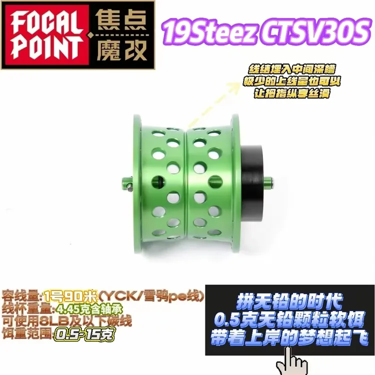 焦点CTSV水滴轮19/25通用改装线杯D30S固定刹车）标配进口金属轴承