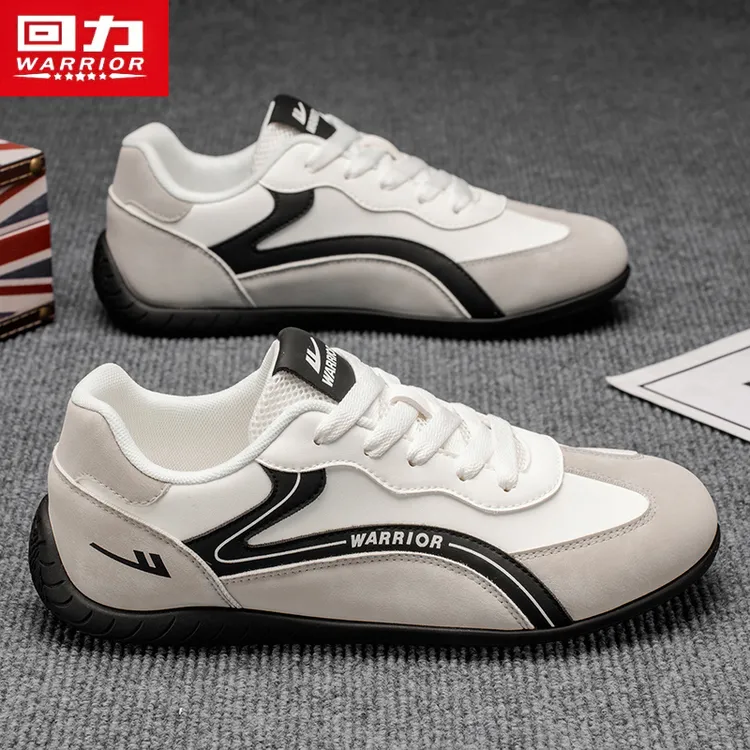 回力男鞋冬季2025新款防滑撞色男款德训鞋运动休闲工作上班开车鞋