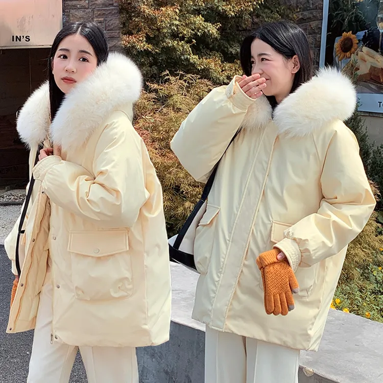 涤纶100%加厚面包服短款羽绒棉衣棉服女韩版宽松秋冬季外套棉袄20