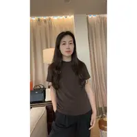 复古小圆领极简风磨毛短袖T恤MA3SYDZ0614