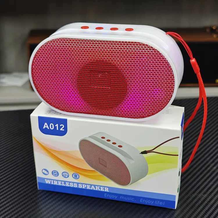 发光蓝牙小音箱A012家用随身迷你户外无限便携式小音箱大音量