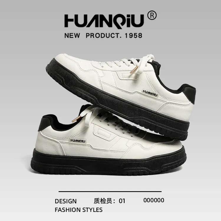 环球厚底板鞋男春夏新款小众时尚设计感百搭休闲男鞋运动潮鞋女款