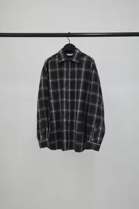 喜喜家韩国东大门档口正品格子衬衫OBJECT新款