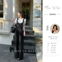 【城市漫游背带裤】<YiYiii>小个子简约复古俏皮时髦背带裤