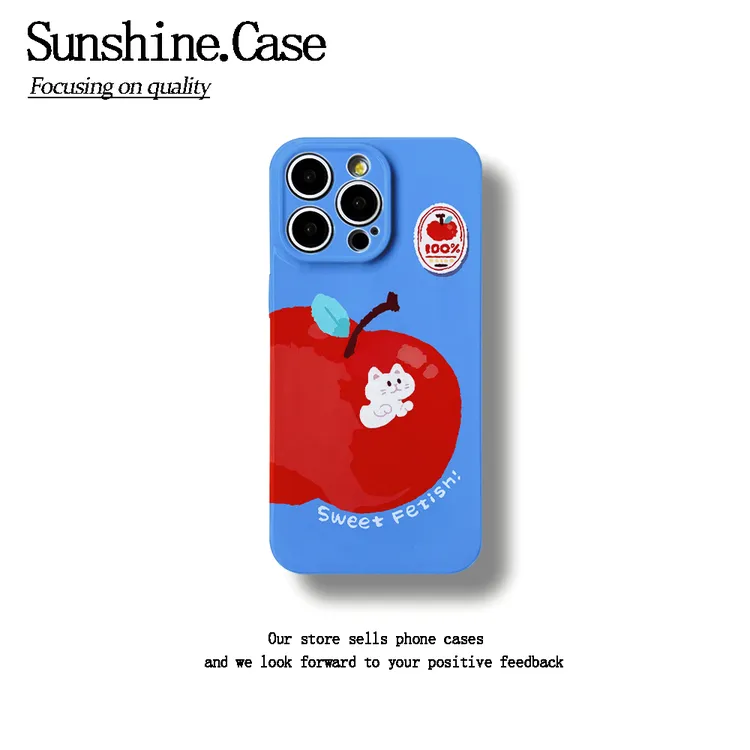 苹果猫咪软壳适用苹果oppo华为vivo小米手机壳