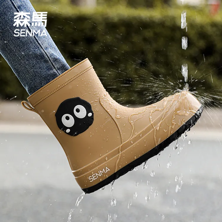 森马雨鞋可爱风雨靴百搭厚底增高女款2025新款爆款防滑女士防水鞋