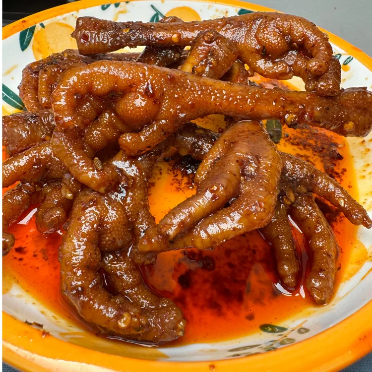 辣谜 香辣土鸡爪 老母鸡鸡爪 无化学泡发 菜籽油炒辣椒香开袋即食