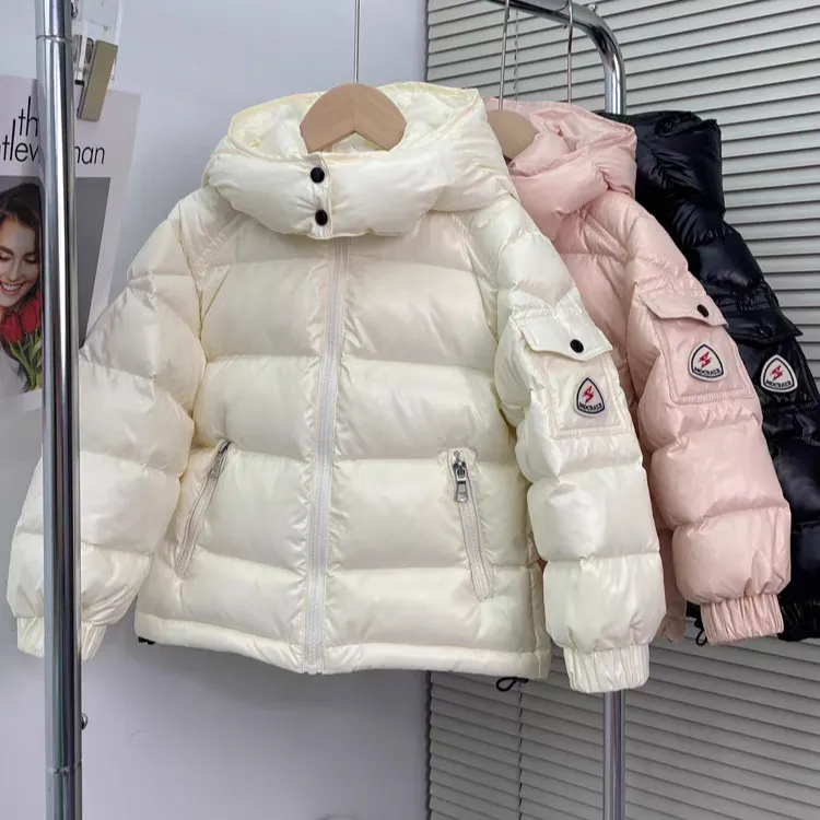 巴拉巴拉男孩女孩儿童羽绒服可拆卸帽短款冬季加厚男童女童中大童