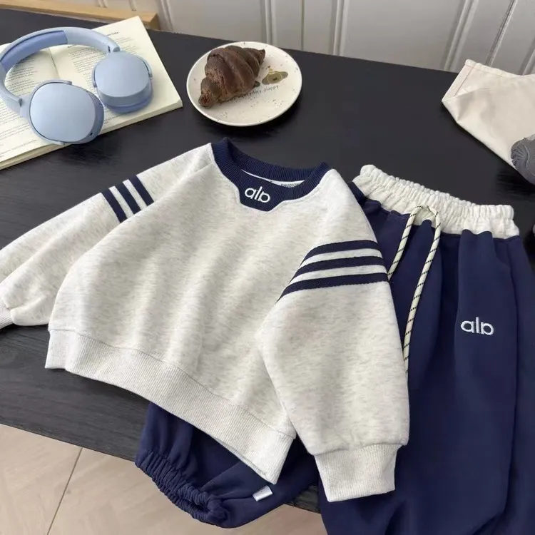 童装儿童卫衣卫裤套装男女宝宝春秋款休闲运动两件套中小童服装