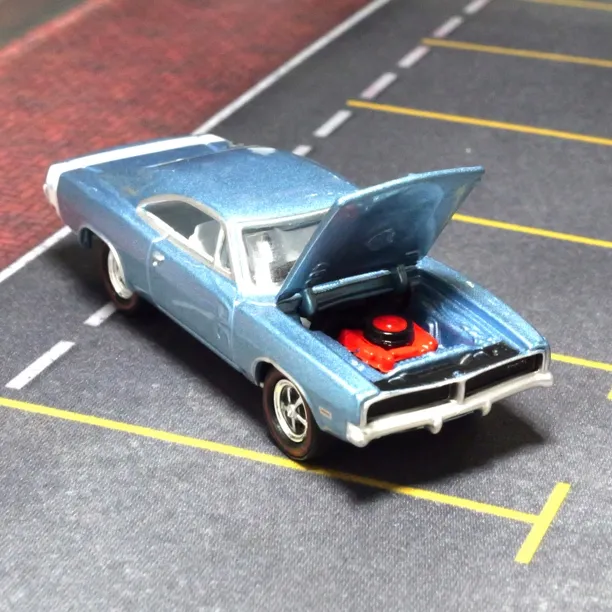 1/64合金车模 乔尼 1969年道奇战马