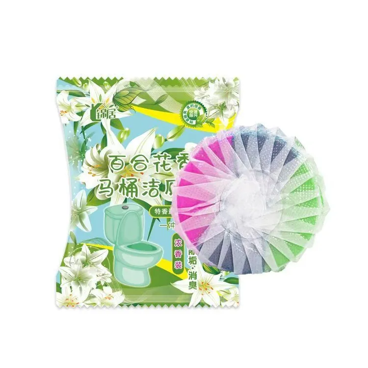 除味花香蓝泡泡留香马桶清厕剂去污洁厕宝持久清香型香薰家用