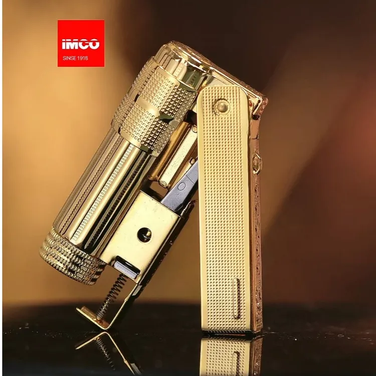 正品IMCO/爱酷6700经典五星麻点煤油打火机 枪栓式换火石复古礼物