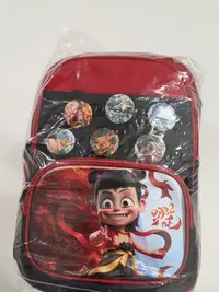 小学生男女童轻便大容量防水双肩包适合幼儿园哪吒