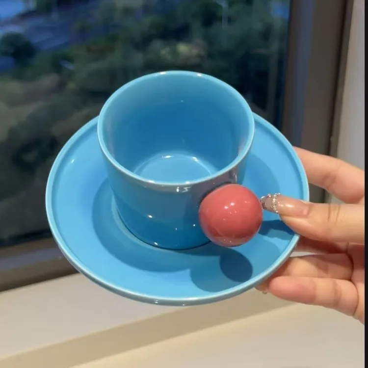 ONE 陶瓷釉下彩咖啡杯创意礼盒生日礼物新品新婚乔迁礼物YM