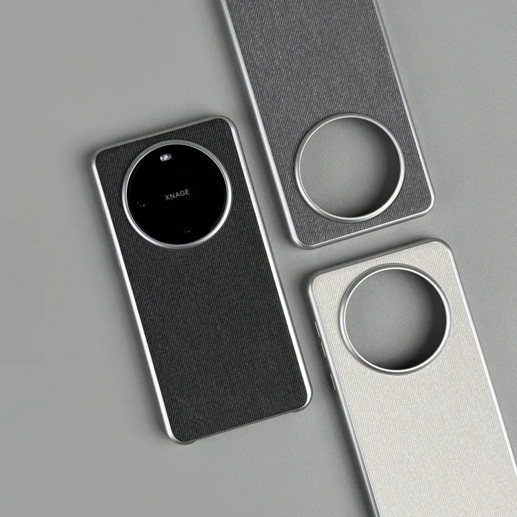 亚毛麻布料磁吸适用华为mate70手机壳新款60pro防滑指纹70pro+电