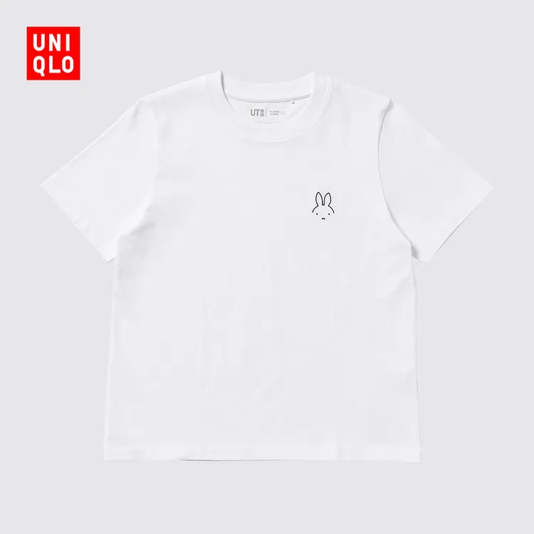 优衣库女装UT miffy印花短袖T恤米菲475520