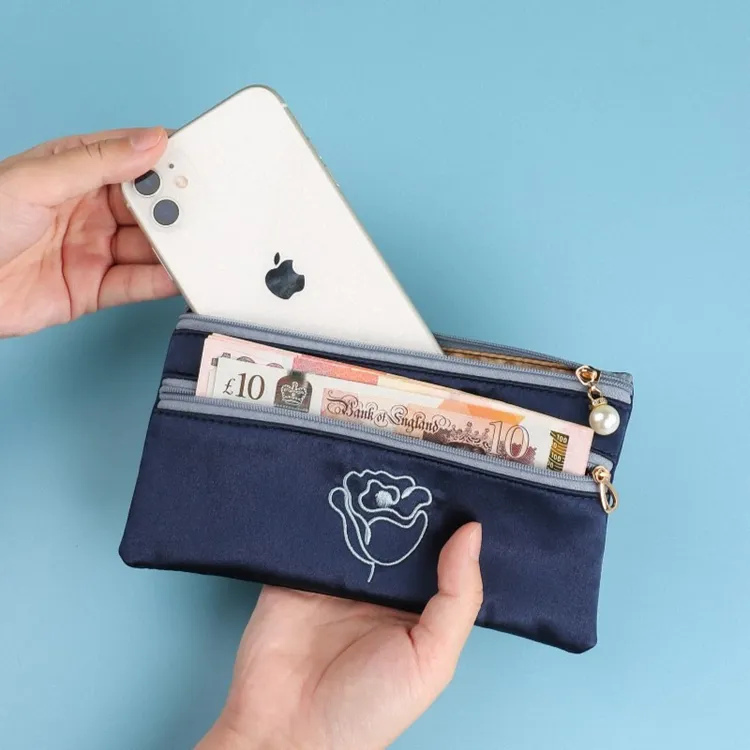 手机包包2025新款夏天迷你小巧超薄轻便时尚零钱袋拉链女士手拿包
