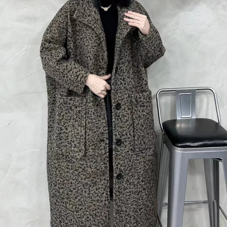 《乐姐》推荐2025新款秋冬季高货立领大衣2317款，乐姐