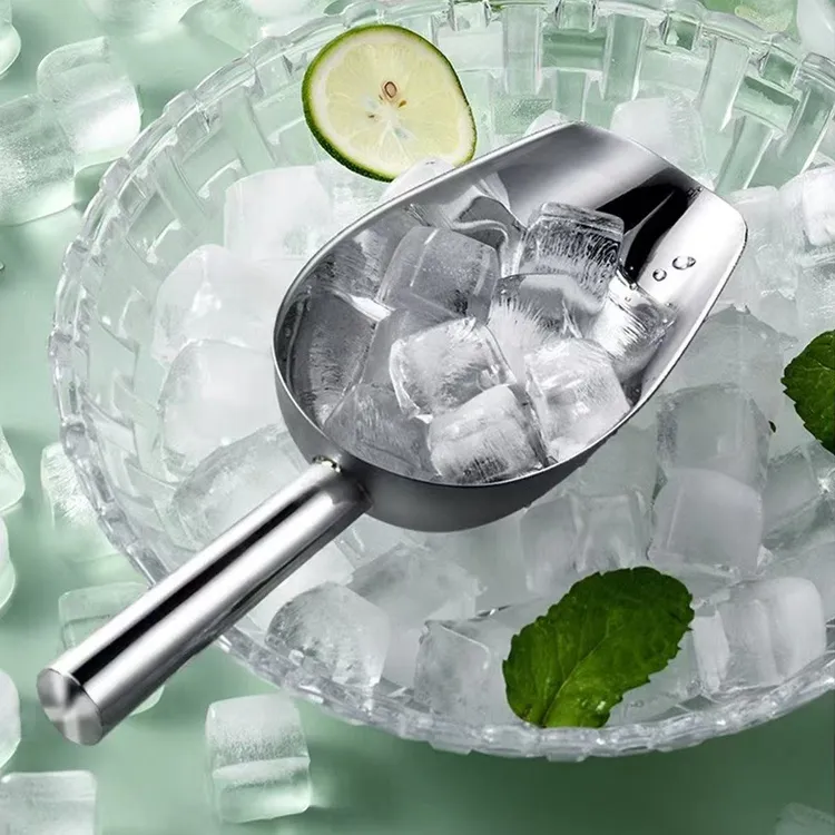 多功能冰铲不锈钢奶茶店专用制冰机冰块铲塑料家用面粉米铲铲子