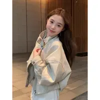 长袖女拉链立领秋季常规款短外套春秋