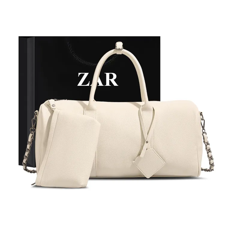 ZAR&RUILR/查瑞娜轻奢手提枕头包包女斜挎大包通勤大容量旅行包