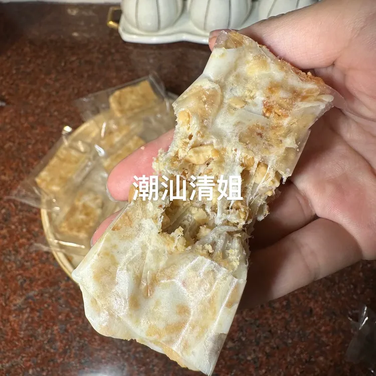 清姐同款拉丝豆贡含包装500克装（大约12块）