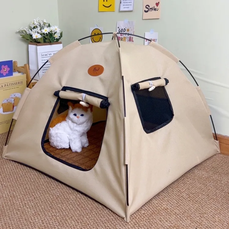 猫窝四季通用封闭式安全感沙发产房睡窝猫咪夏天户外帐篷猫洞狗窝