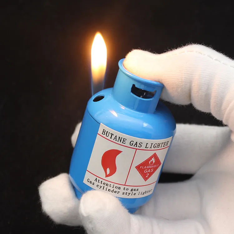 （乾六火机）胖小罐造型打火机潮玩新奇特创意可充气有趣奇葩