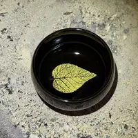 建窑建盏 乌金木叶
