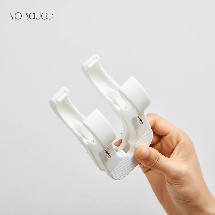 日本大号被子夹子防风固定器晾衣夹强力双弹簧家用塑料晒衣服衣架