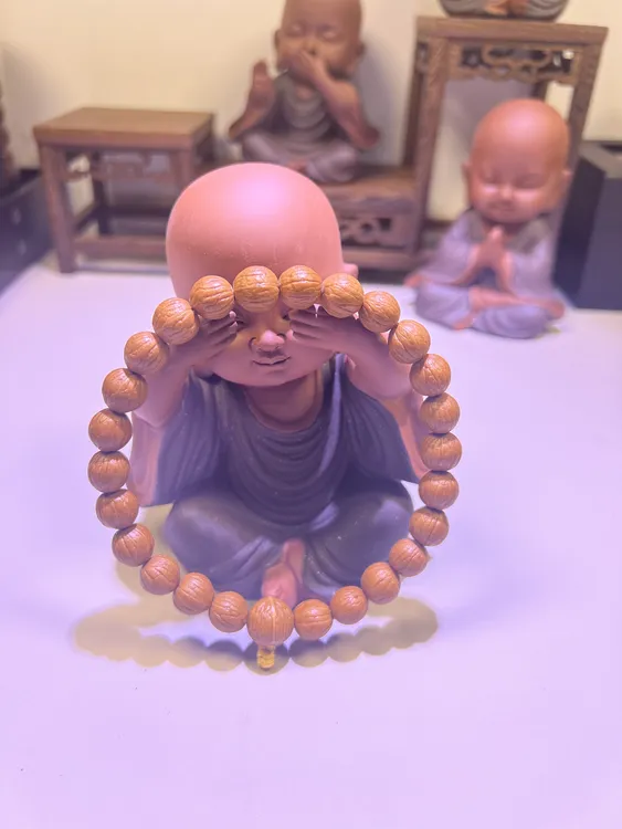 原皮原色小凤仙猴头核桃手串原生态天然无修文玩单圈盘完高油