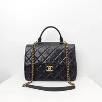 95新 Chanel/香奈儿 多多奢品/香奈儿孟买收藏系列kelly包/98包展