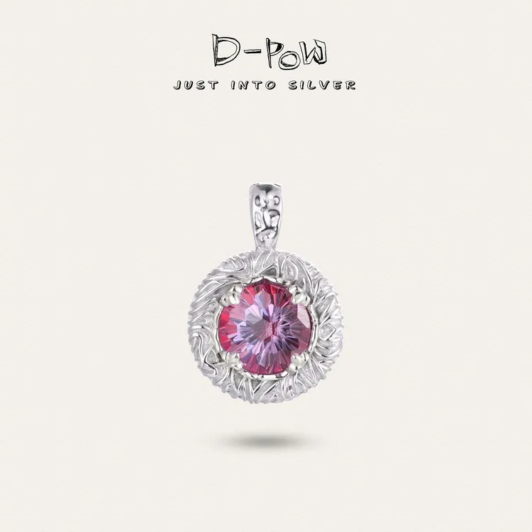 灯小炮 吊坠925银合成锆石 【龙吟】吊坠（9334）时尚百搭简约精致