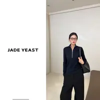 半拉链羊毛衫｜秋冬职场&日常的质感穿搭刚需，藏肉显瘦还高级337