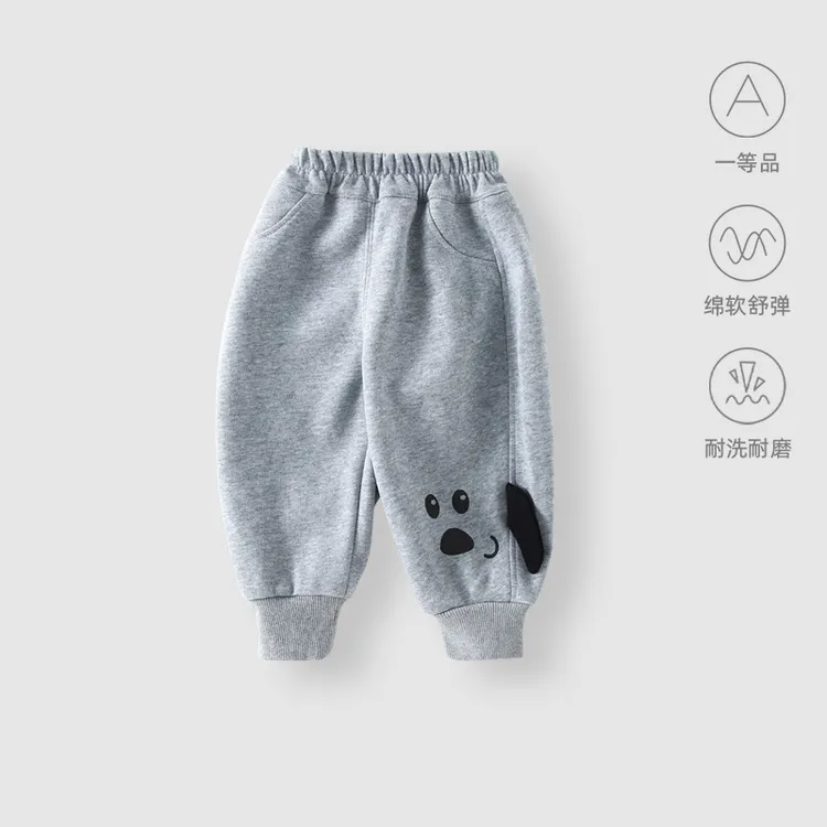 宝宝裤子秋装新款男童运动裤儿童卫裤外穿休闲裤春秋款婴儿长裤秋