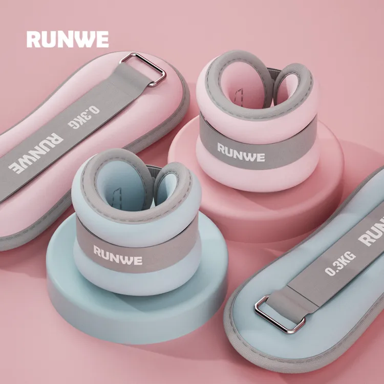 负重绑手绑腿沙袋跳操运动体育跑步锻炼脚踝隐形透气调节体能