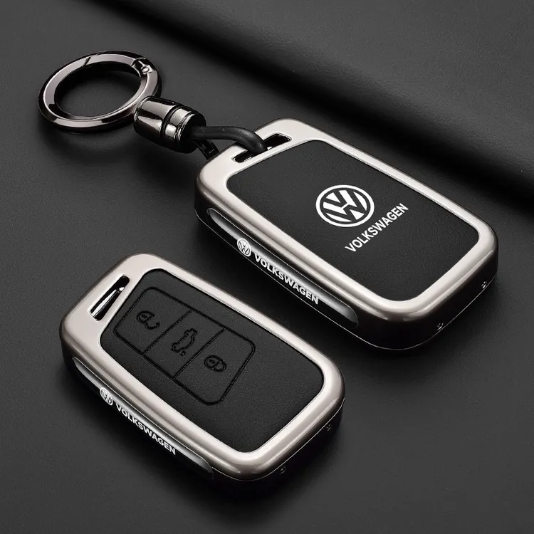 轻奢帕萨特大众探岳朗逸途观迈腾途岳宝来男女探钥匙包速腾钥匙套