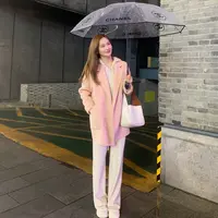 清 首尔情书 高品质高支羊毛双面呢大衣外套DY122
