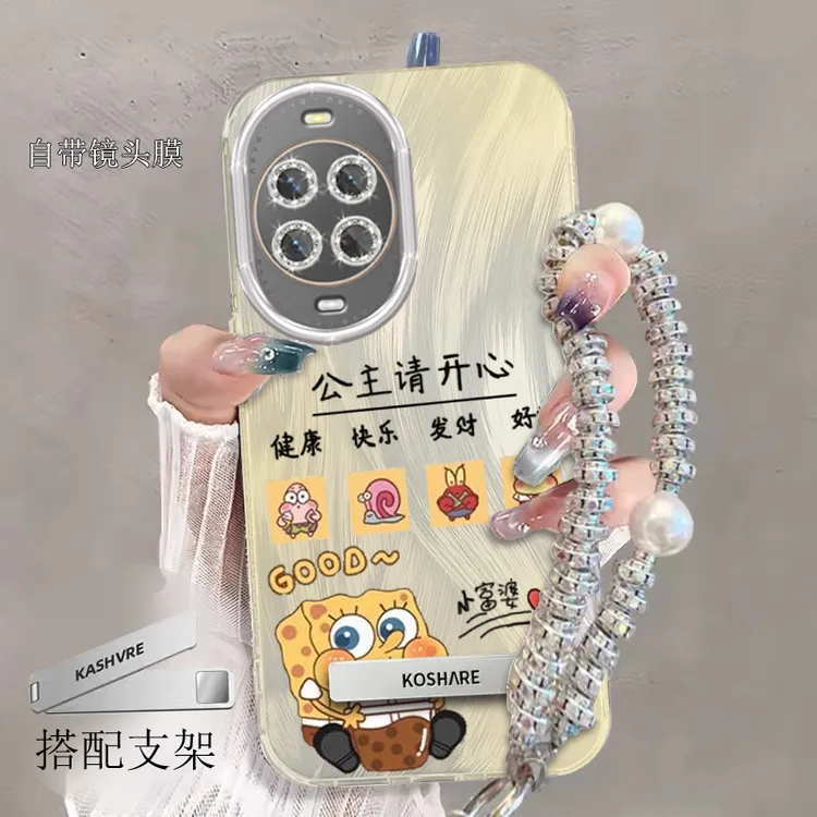 带镜头膜华为Nova14Ultra手机壳海绵宝宝MRT-AL10软壳nova14ultra