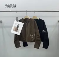 鑫燃KIKI 【废土麂皮外套】复古做旧废土风麂皮绒外套 P26932 PPT