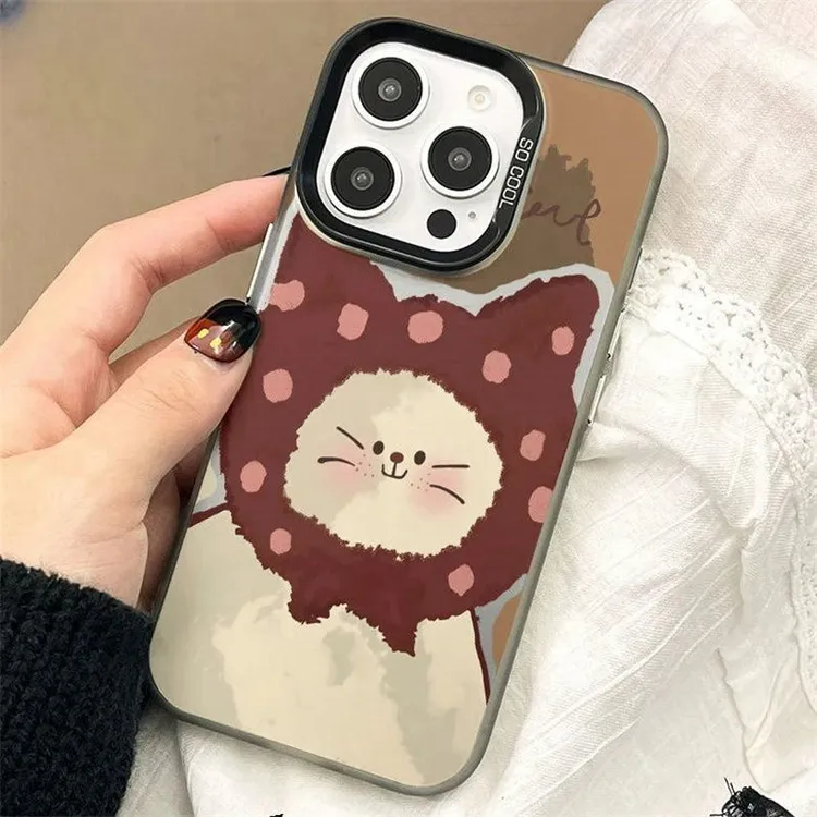 【彩银IMD】头套猫咪手机壳适用苹果/华为/荣耀/VIVO/OPPO/小米红米