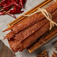 内蒙风干特干牛肉片牛脆脆100g/桶【原味/香辣】无添加