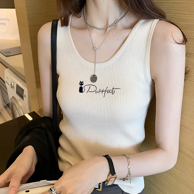 白色吊带背心女内搭爆款2025夏季新款修身显瘦无袖上衣外穿高级感