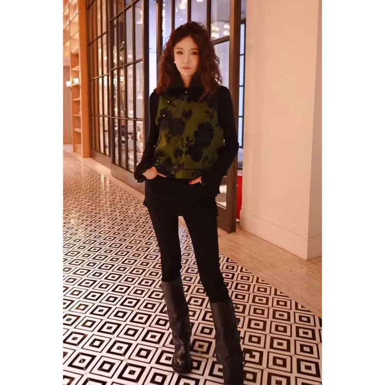 yiyiya.Guo艺艺吖【锦绣未央】新中式中国风斜襟马甲100280SS52